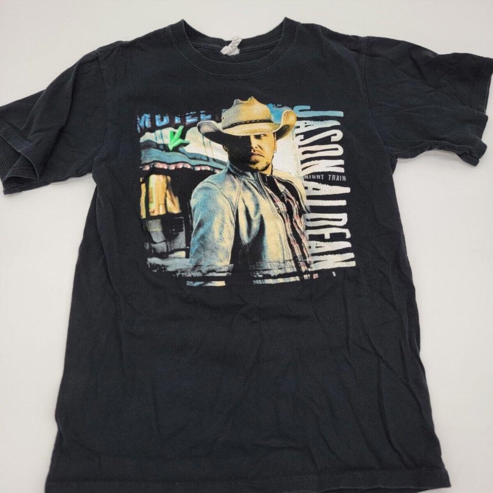Jason Aldean The Night Train Tour T-Shirt Mens Sz S Concert Country Music - Picture 1 of 4